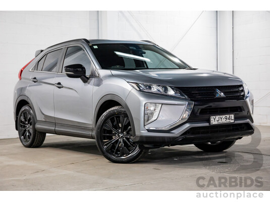 11/2019 Mitsubishi Eclipse Cross Black Edition (2WD) FWD YA MY19 4D Wagon Titanium Grey Metallic Turbo 1.5L