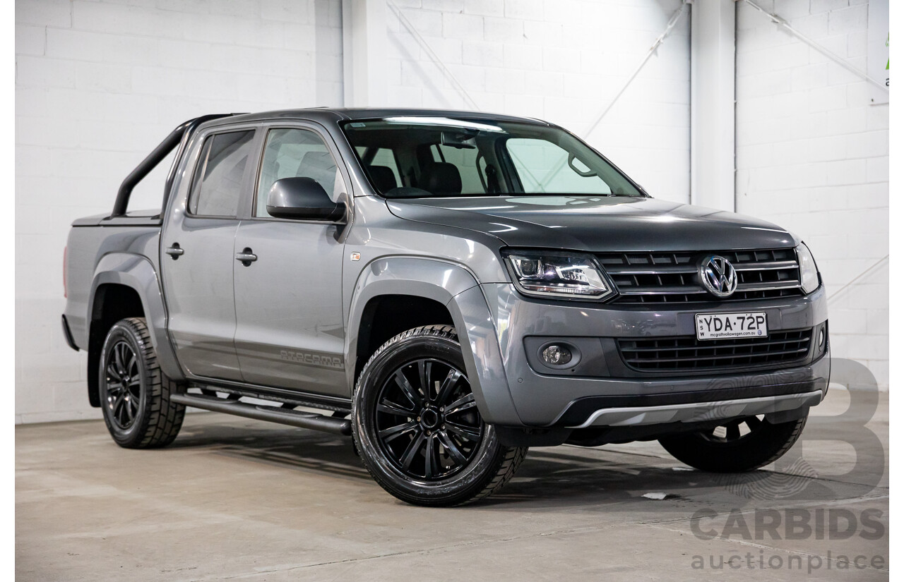 06/2016 Volkswagen Amarok TDI420 Atacama (4x4) 2H MY16 Dual Cab Utility Natural Grey Metallic Turbo Diesel 2.0L
