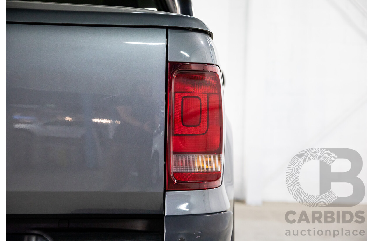 06/2016 Volkswagen Amarok TDI420 Atacama (4x4) 2H MY16 Dual Cab Utility Natural Grey Metallic Turbo Diesel 2.0L