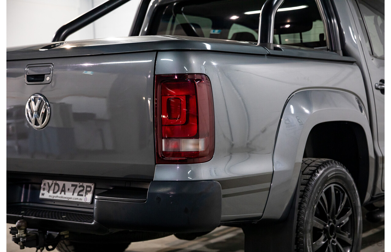 06/2016 Volkswagen Amarok TDI420 Atacama (4x4) 2H MY16 Dual Cab Utility Natural Grey Metallic Turbo Diesel 2.0L