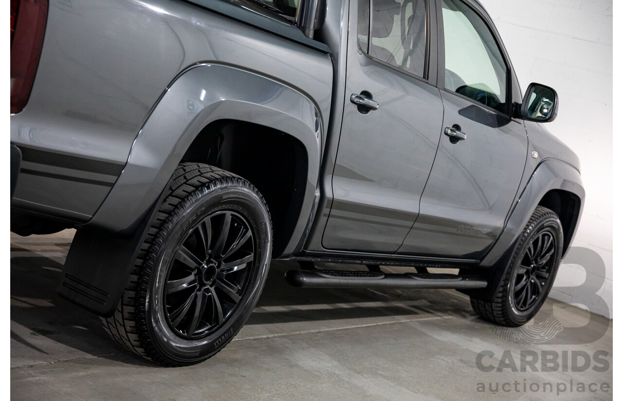 06/2016 Volkswagen Amarok TDI420 Atacama (4x4) 2H MY16 Dual Cab Utility Natural Grey Metallic Turbo Diesel 2.0L