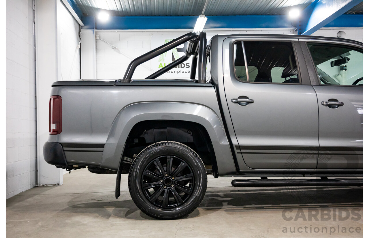 06/2016 Volkswagen Amarok TDI420 Atacama (4x4) 2H MY16 Dual Cab Utility Natural Grey Metallic Turbo Diesel 2.0L