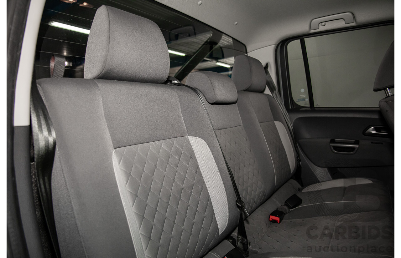 06/2016 Volkswagen Amarok TDI420 Atacama (4x4) 2H MY16 Dual Cab Utility Natural Grey Metallic Turbo Diesel 2.0L