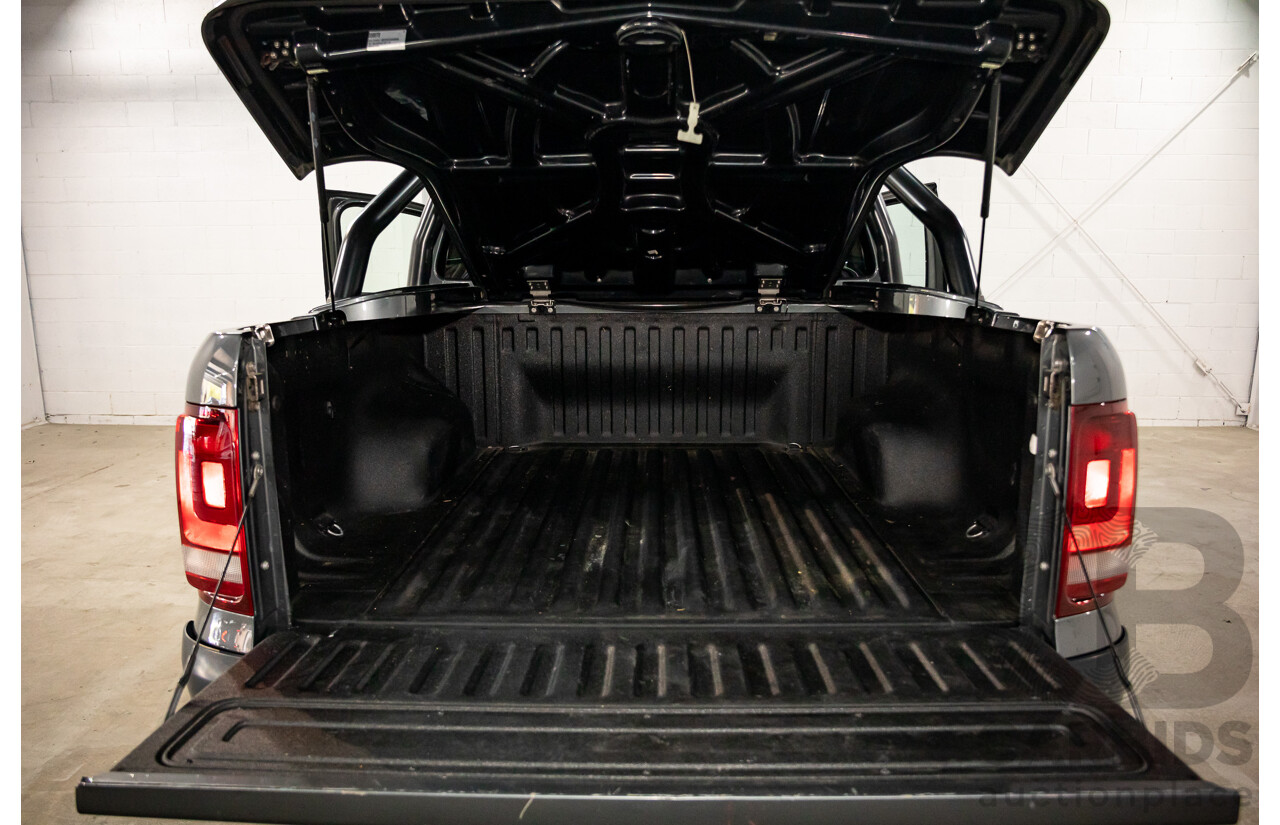 06/2016 Volkswagen Amarok TDI420 Atacama (4x4) 2H MY16 Dual Cab Utility Natural Grey Metallic Turbo Diesel 2.0L