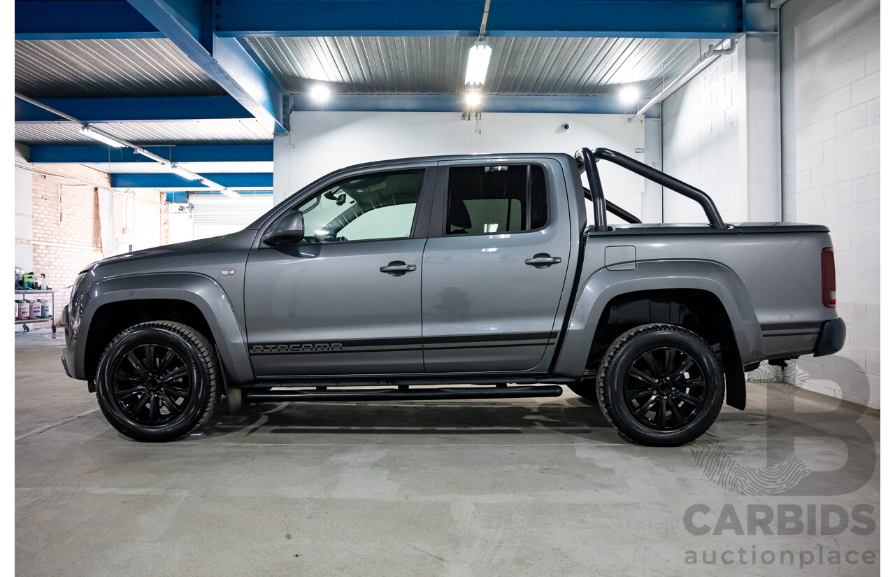 06/2016 Volkswagen Amarok TDI420 Atacama (4x4) 2H MY16 Dual Cab Utility Natural Grey Metallic Turbo Diesel 2.0L