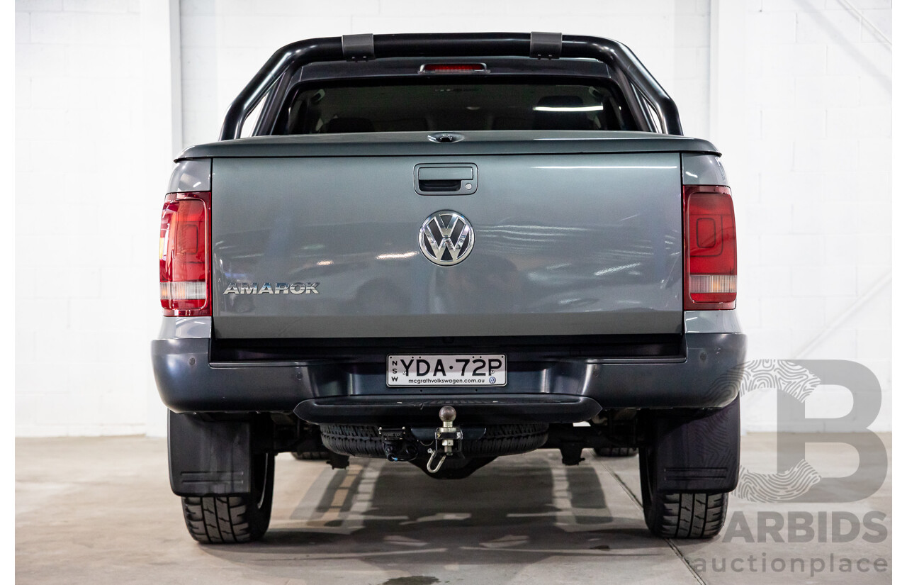 06/2016 Volkswagen Amarok TDI420 Atacama (4x4) 2H MY16 Dual Cab Utility Natural Grey Metallic Turbo Diesel 2.0L