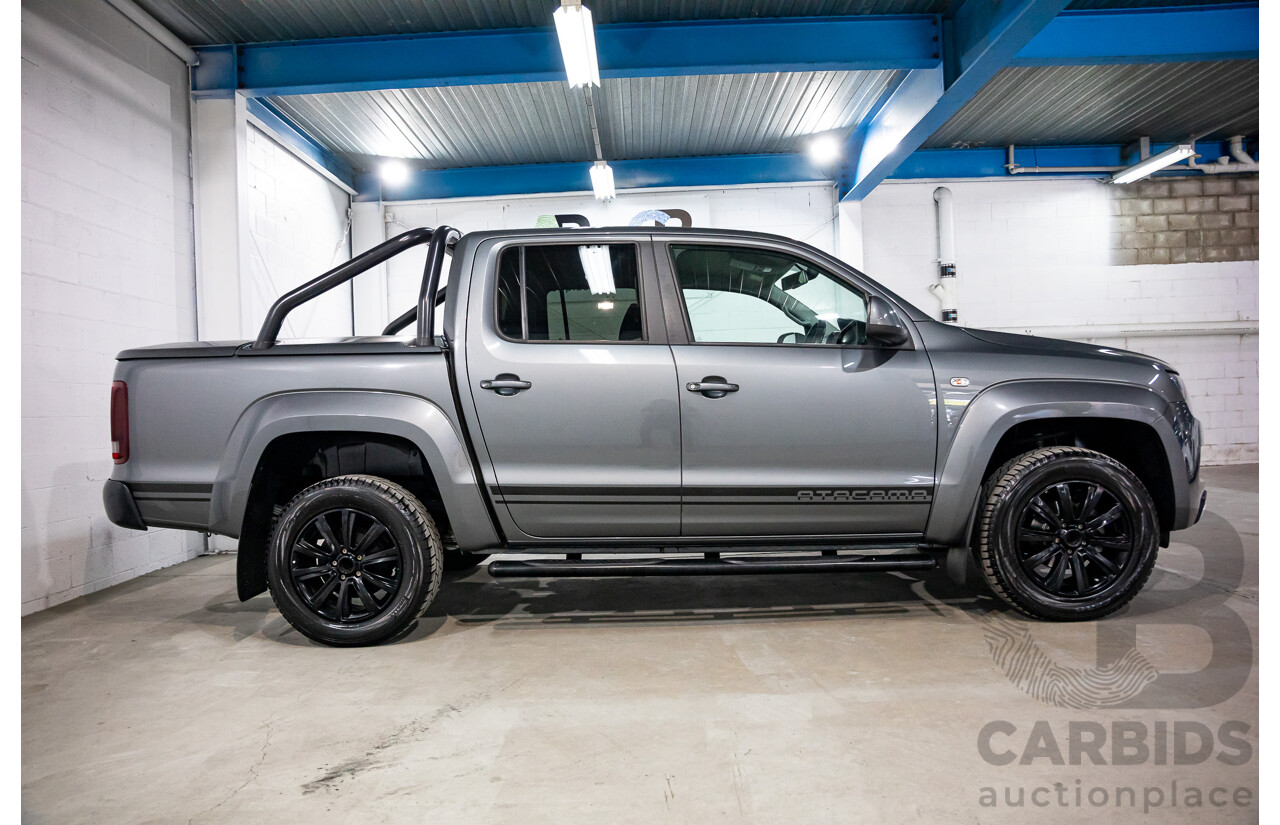 06/2016 Volkswagen Amarok TDI420 Atacama (4x4) 2H MY16 Dual Cab Utility Natural Grey Metallic Turbo Diesel 2.0L