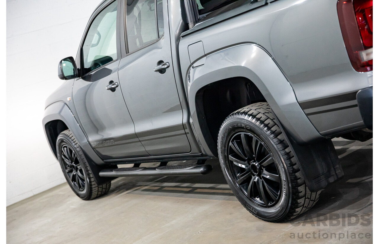 06/2016 Volkswagen Amarok TDI420 Atacama (4x4) 2H MY16 Dual Cab Utility Natural Grey Metallic Turbo Diesel 2.0L