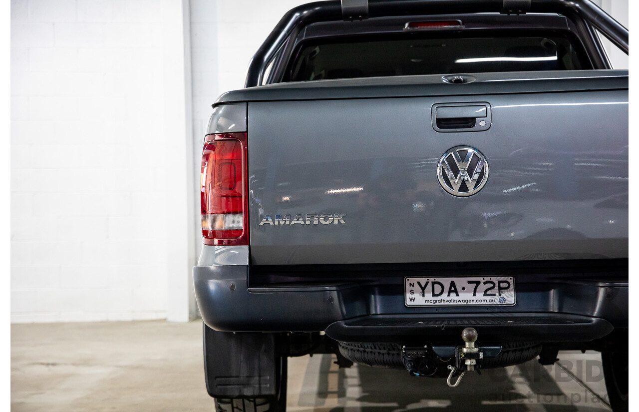 06/2016 Volkswagen Amarok TDI420 Atacama (4x4) 2H MY16 Dual Cab Utility Natural Grey Metallic Turbo Diesel 2.0L