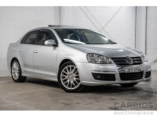 6/2007 Volkswagen Jetta 2.0 Turbo FSI 1KM 4d Sedan Reflex Silver Turbo 2.0L