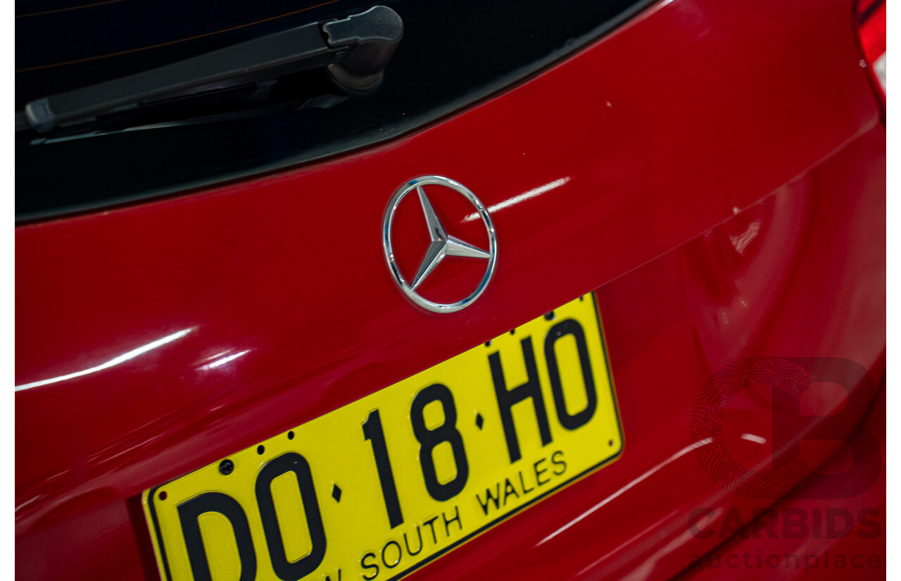 3/2014 Mercedes-Benz A180 BE 176 5d Hatchback Jupiter Red Turbo 1.6L