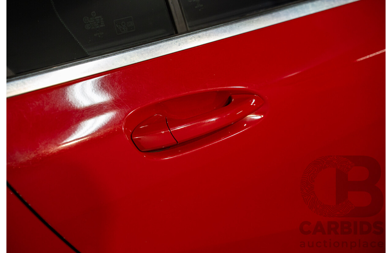 3/2014 Mercedes-Benz A180 BE 176 5d Hatchback Jupiter Red Turbo 1.6L