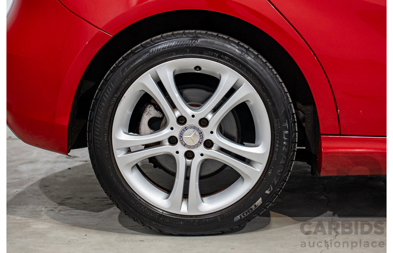 3/2014 Mercedes-Benz A180 BE 176 5d Hatchback Jupiter Red Turbo 1.6L