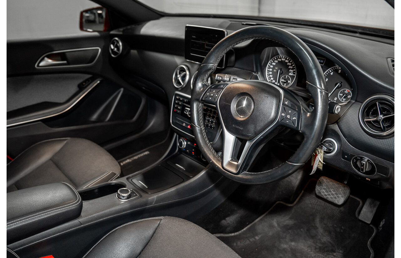 3/2014 Mercedes-Benz A180 BE 176 5d Hatchback Jupiter Red Turbo 1.6L