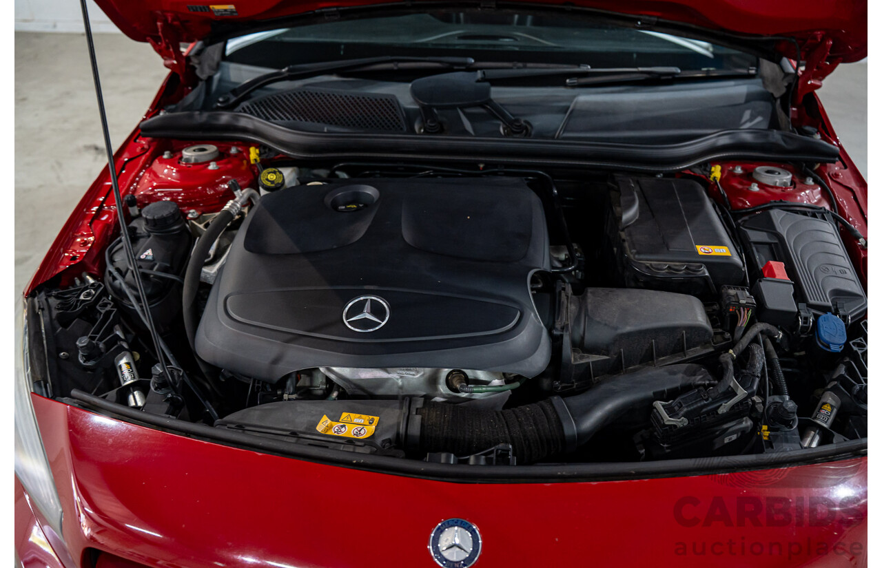 3/2014 Mercedes-Benz A180 BE 176 5d Hatchback Jupiter Red Turbo 1.6L