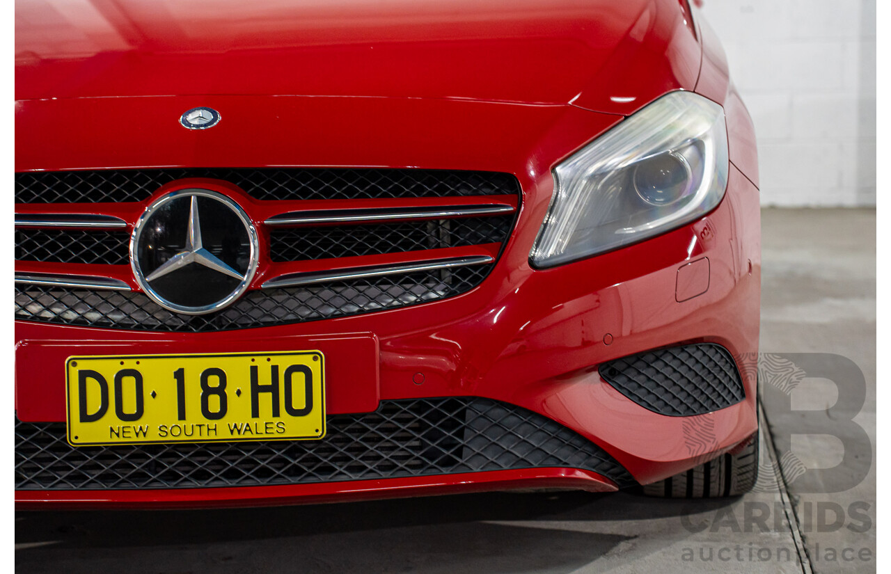 3/2014 Mercedes-Benz A180 BE 176 5d Hatchback Jupiter Red Turbo 1.6L
