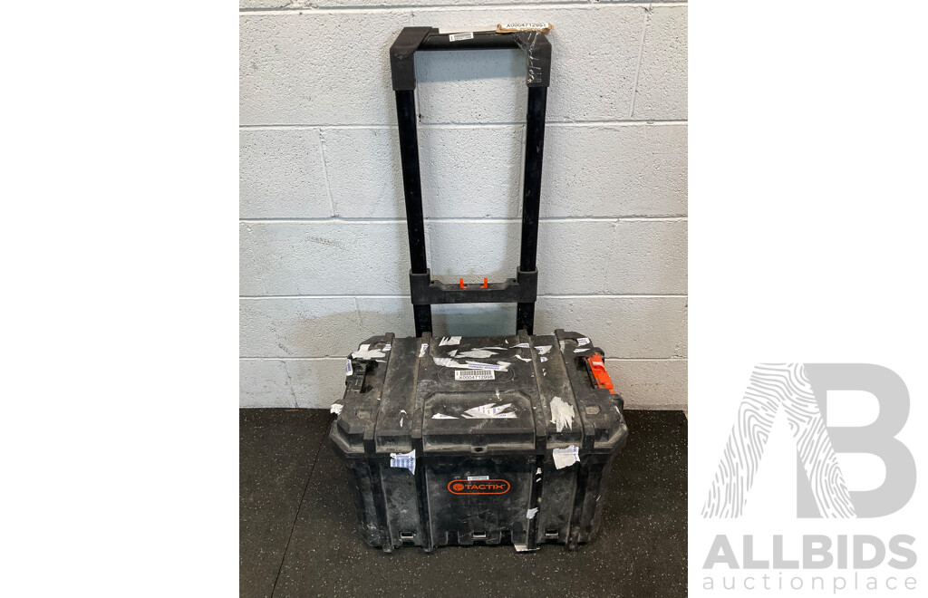 Tactix Modular Rolling Toolbox with Lift-Out Carry Tray
