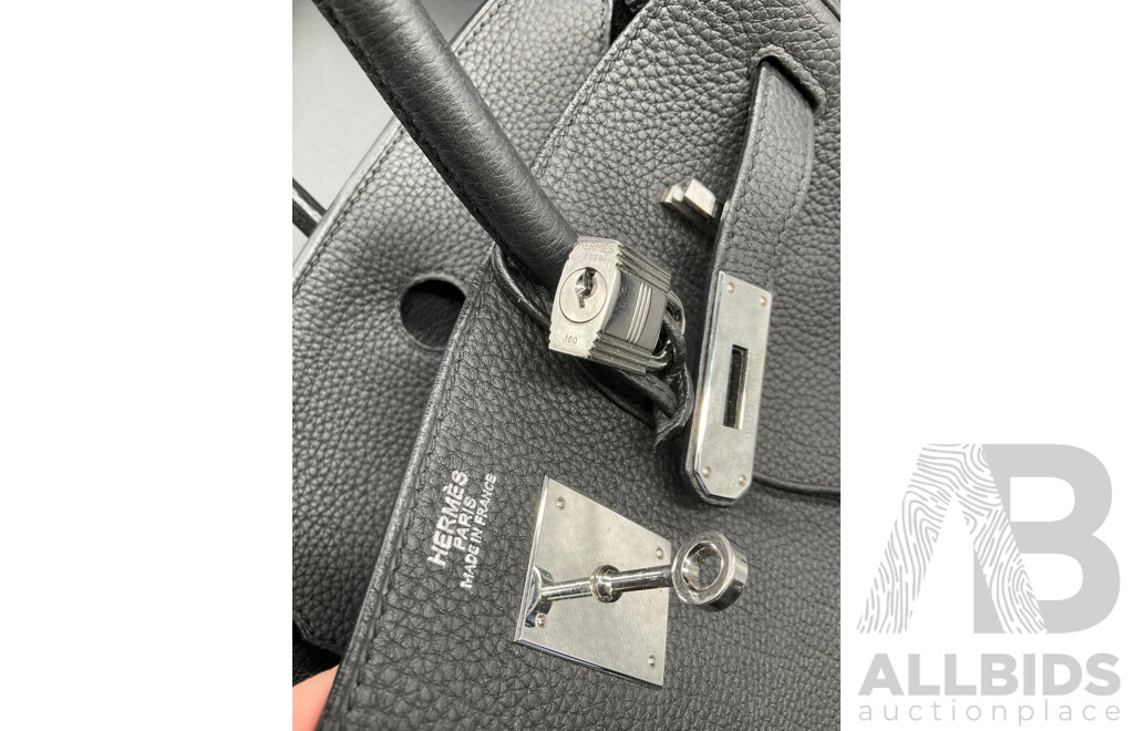 Black Handbag and Blue Cardholder