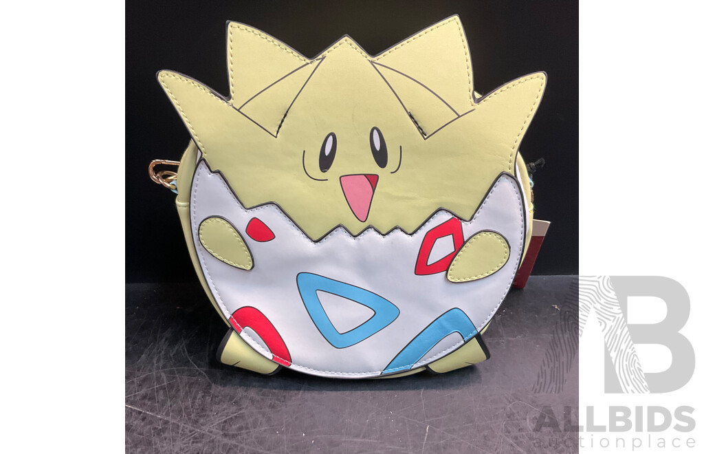 POKEMON Togepi Crossbody Bag & Assorted of Household Items Includes Candle, Jewellery Box and More - Lot of 13