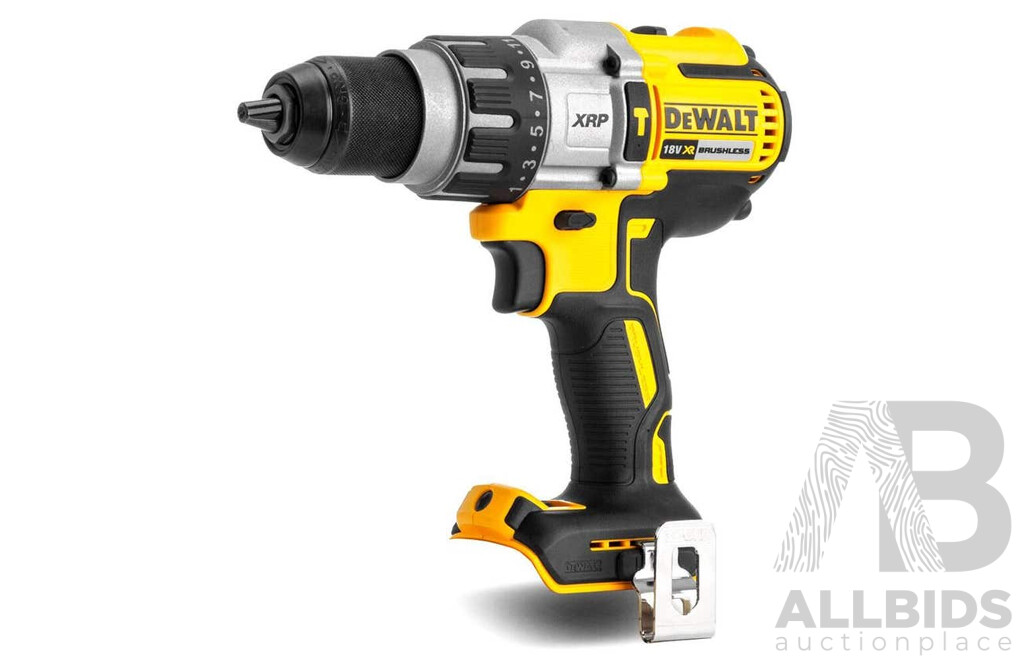 DeWALT 18V XR Brushless Hammer Drill (DCD996) Skinn Only - ORP $379