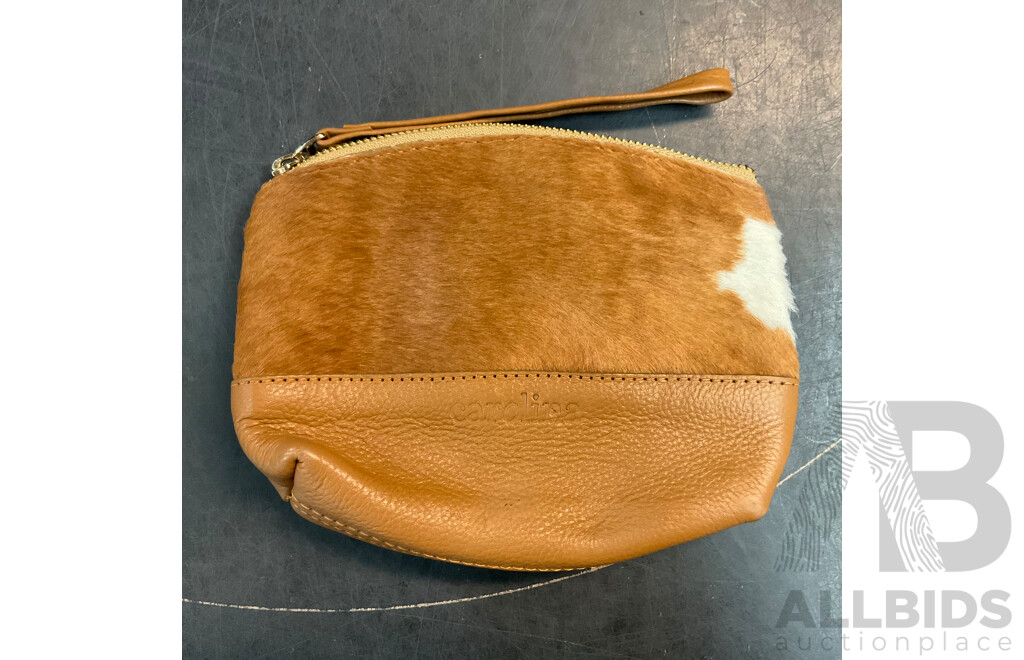 Carolina Cowhide Pouch