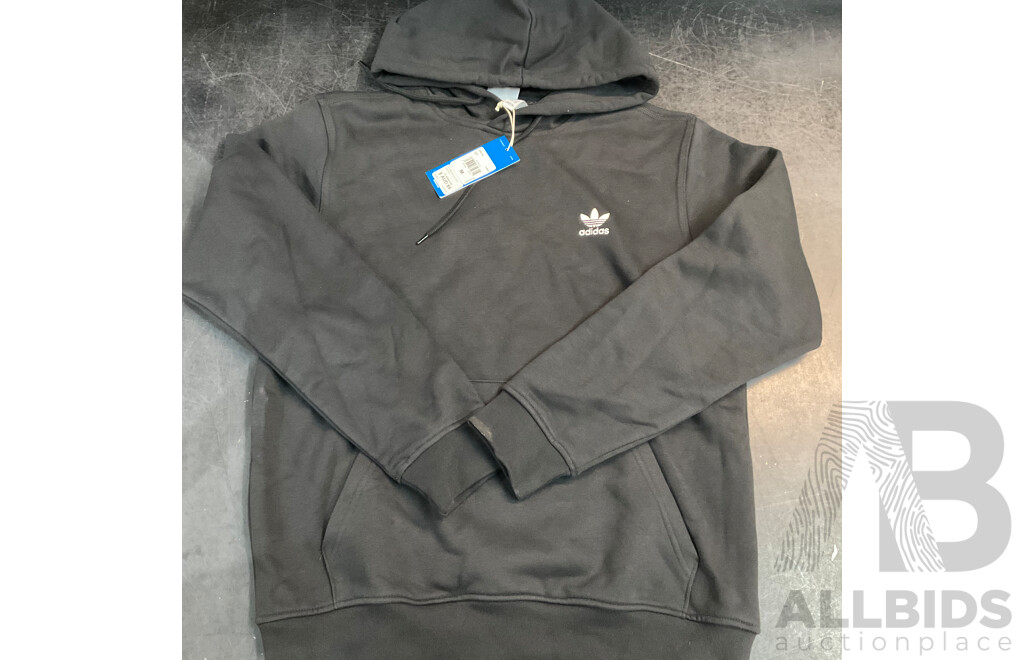 Adidas Black Hoodie & Puma, Mckenzie T-shirt - Size S/M - Lot of 3