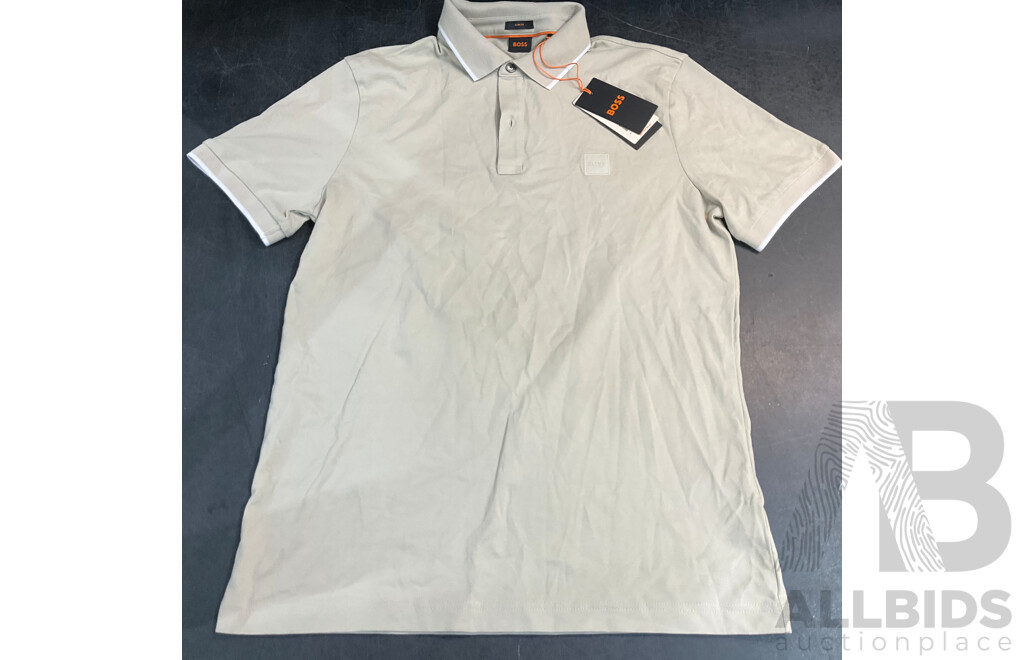 BOSS Passertip POLO - Light Beige - Size XL - ORP $179.00