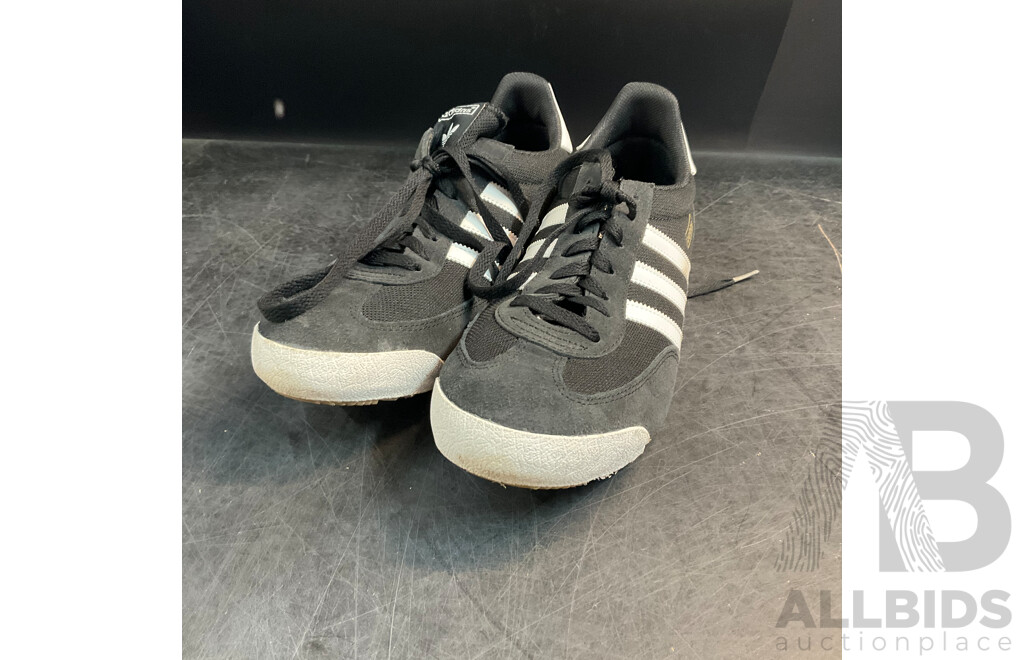 ADIDAS Black R71 Shoes  & Blue SL 72 Shoes - Size US12 - Lot of 2