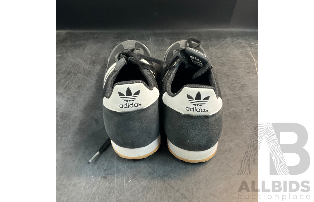 ADIDAS Black R71 Shoes  & Blue SL 72 Shoes - Size US12 - Lot of 2
