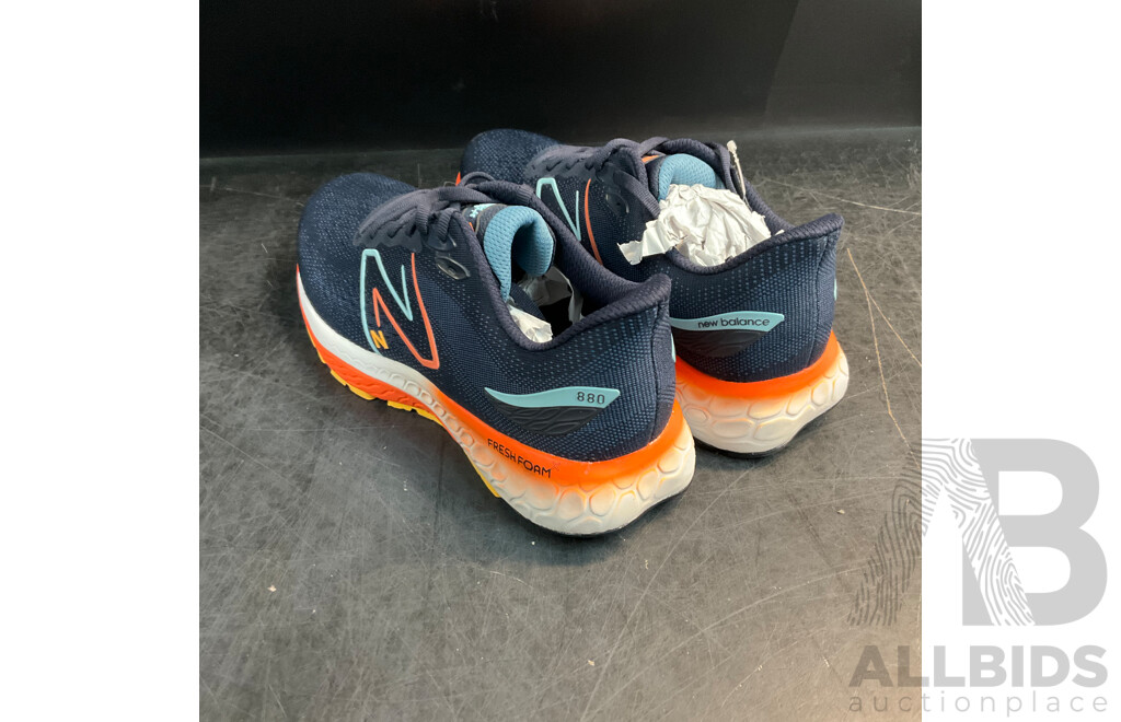 New Balance M880M12 Eclipse Blue Running Shoe Size 26cm