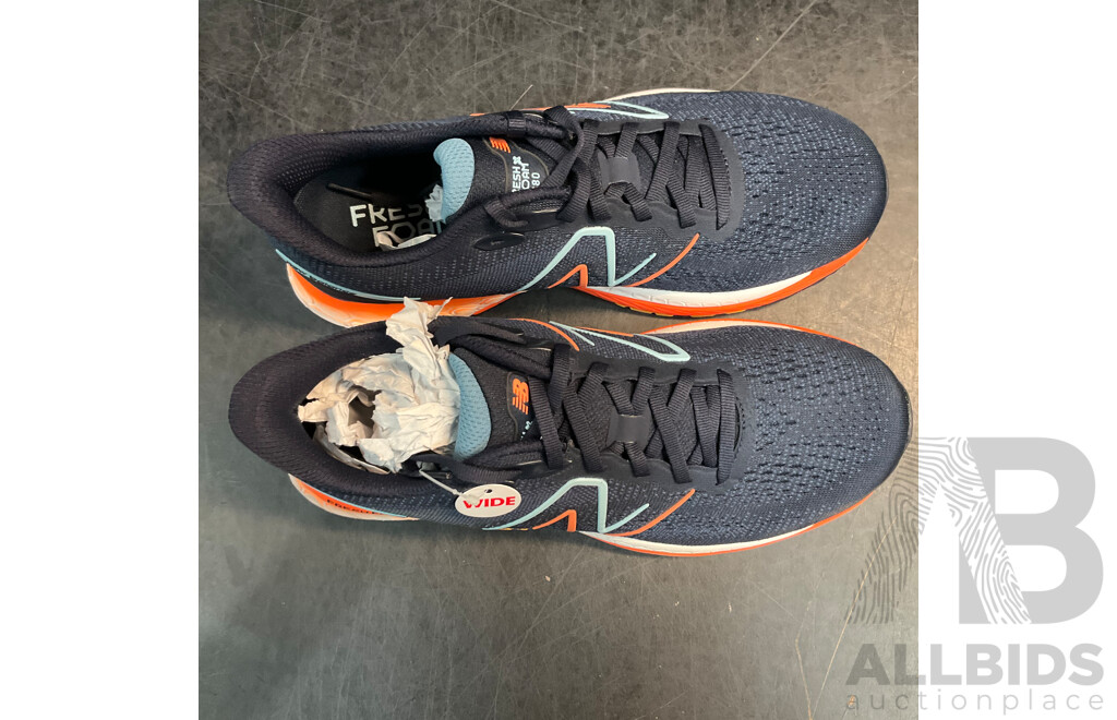 New Balance M880M12 Eclipse Blue Running Shoe Size 26cm