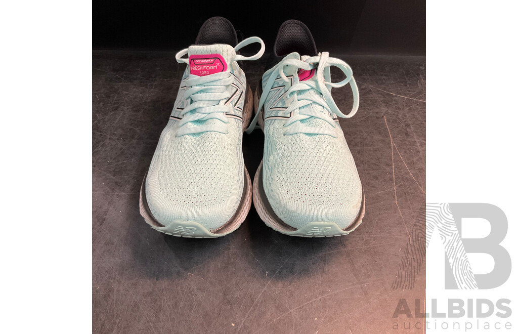 New Balance W1080L11 Fresh Foam Running Shoes - Pale Blue - Size US8