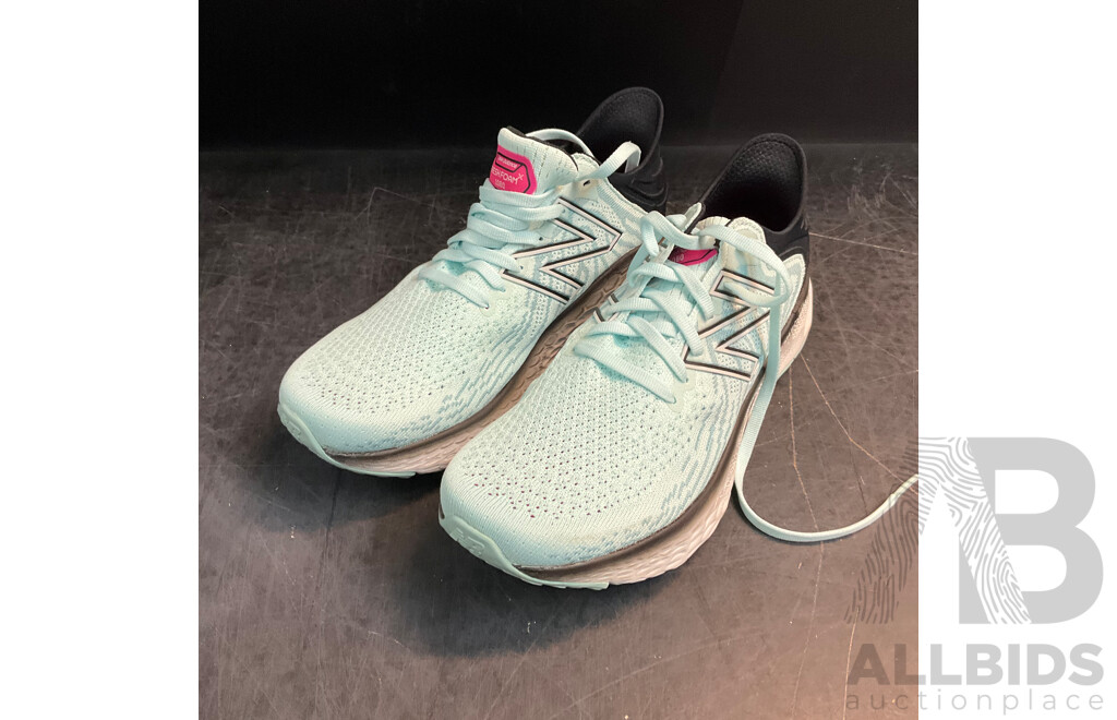 New Balance W1080L11 Fresh Foam Running Shoes - Pale Blue - Size US8