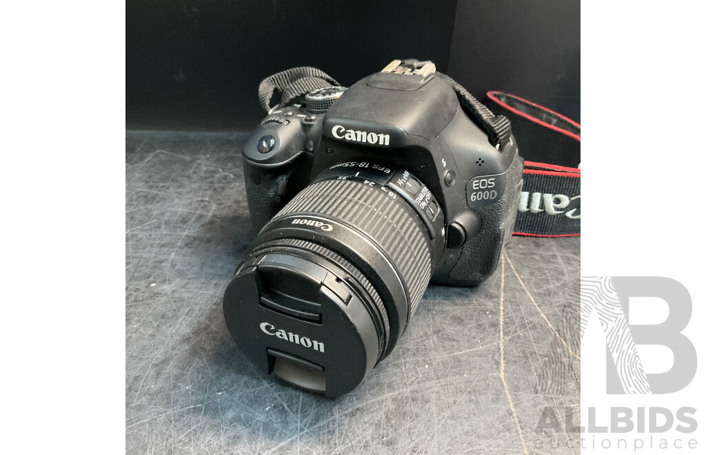 Canon 600D with 18-55mm & 55-250mm Lens