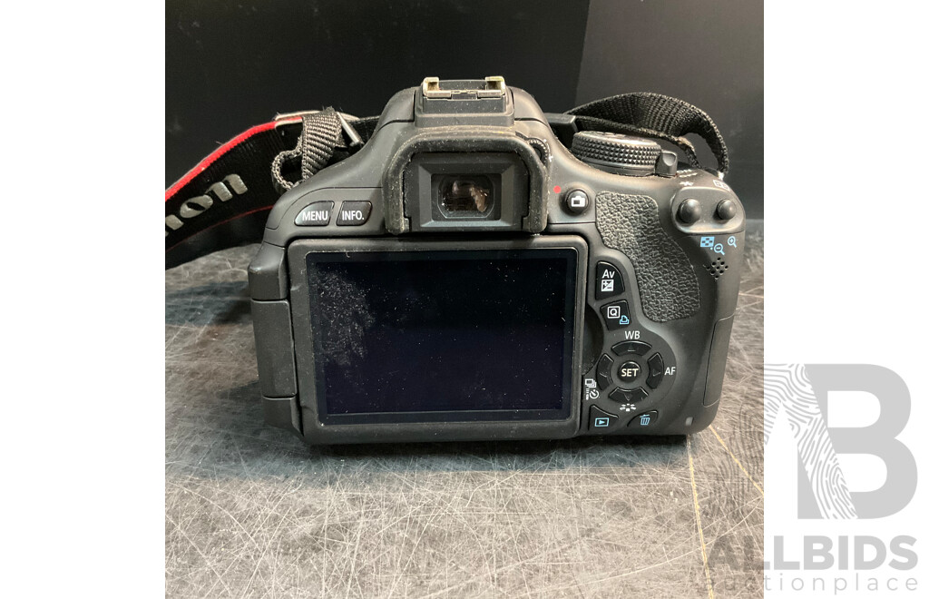 Canon 600D with 18-55mm & 55-250mm Lens
