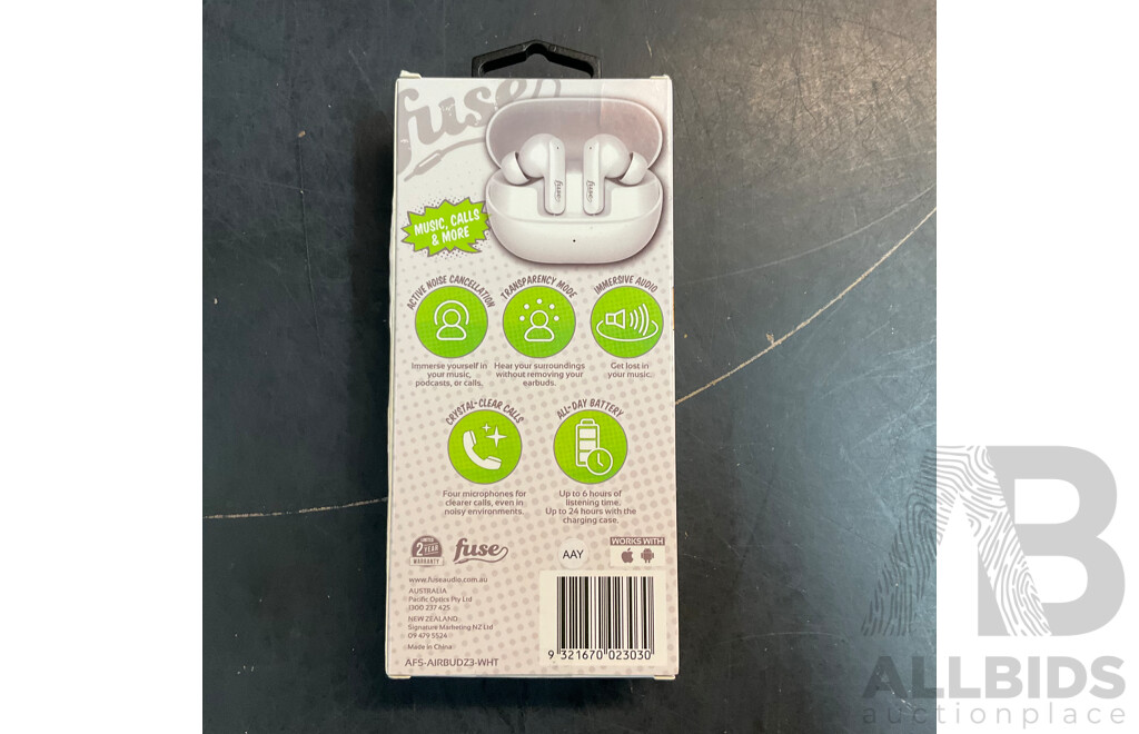 FUSE Airbudz3 Earbuds - Lot of 3