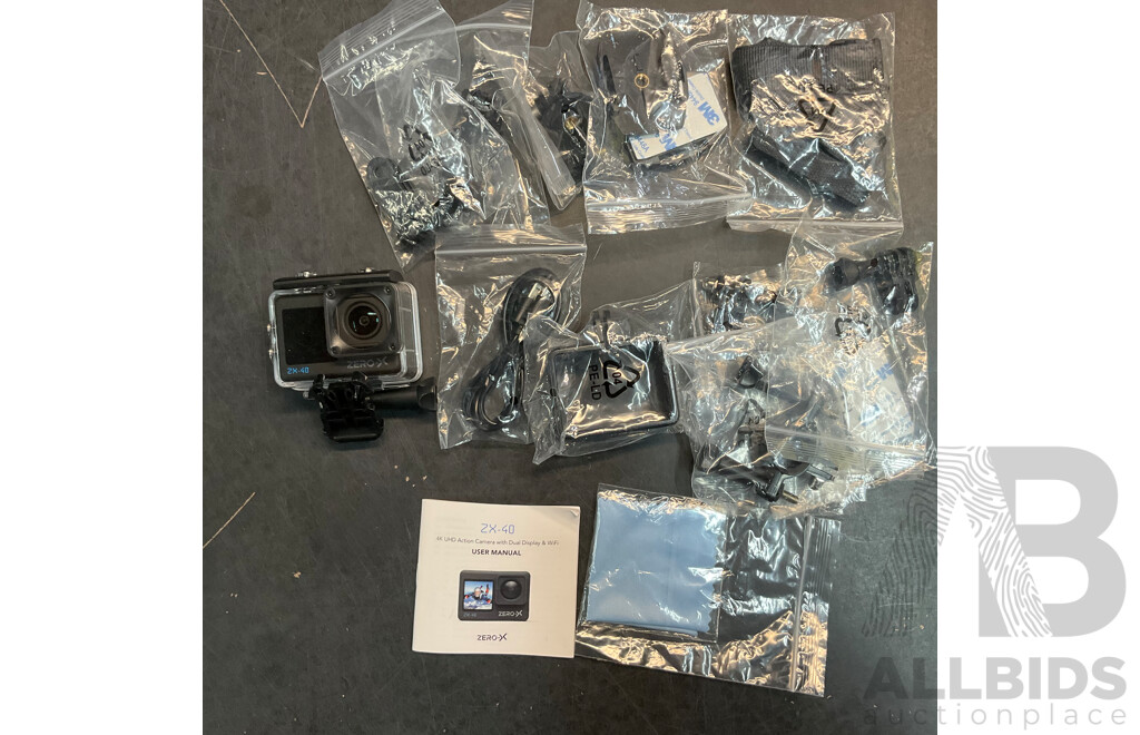 ZERO-X ZX-40 4K UHD Action Camera