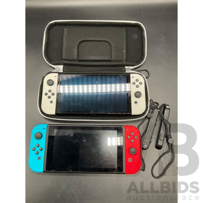 NINTENDO SWITCH - Locked to Previous Owners - Lot of 2