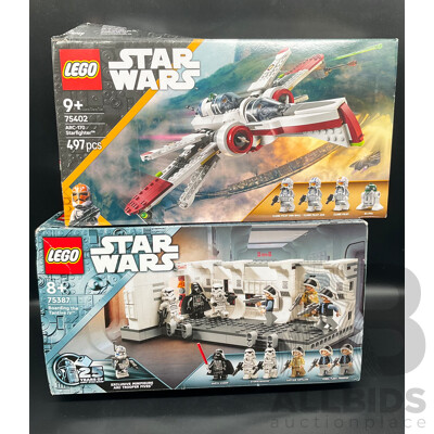 LEGO Star Wars (75402) and (75387) - Lot of 2 - ORP $179.99