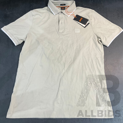 BOSS Passertip POLO - Light Beige - Size XL - ORP $179.00