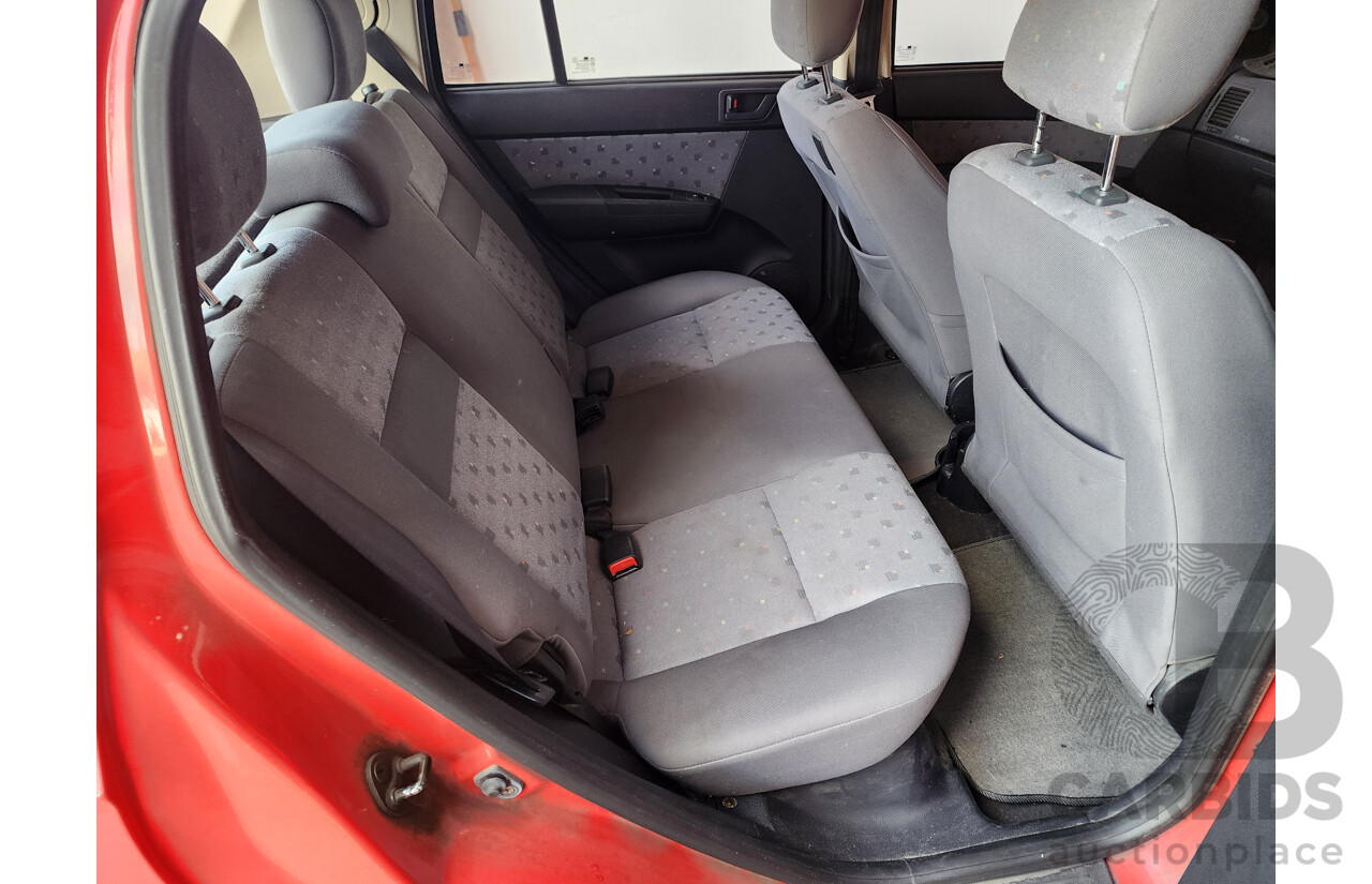 6/2005 Hyundai Getz GL TB 5d Hatchback Red 1.5L