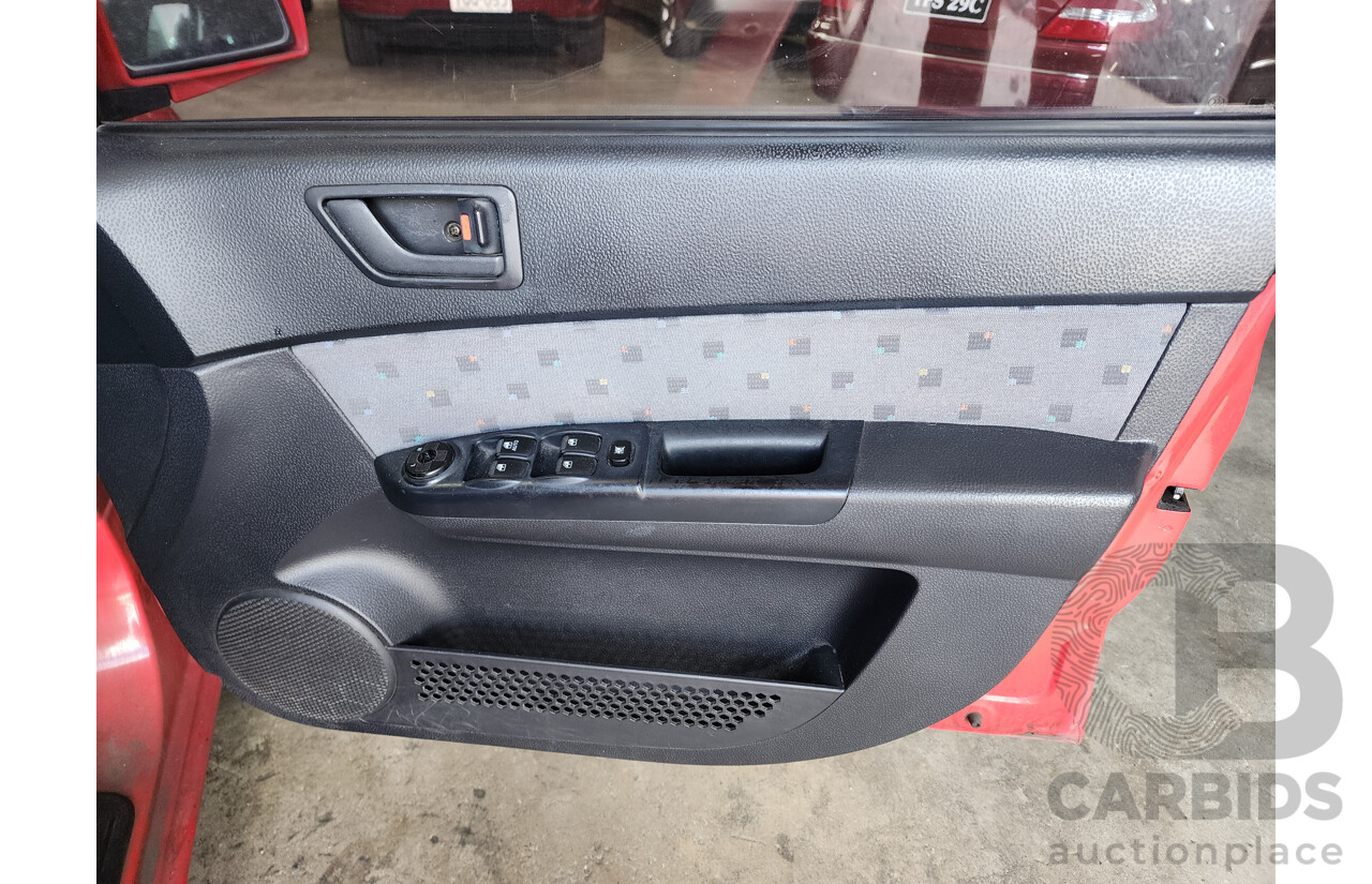 6/2005 Hyundai Getz GL TB 5d Hatchback Red 1.5L