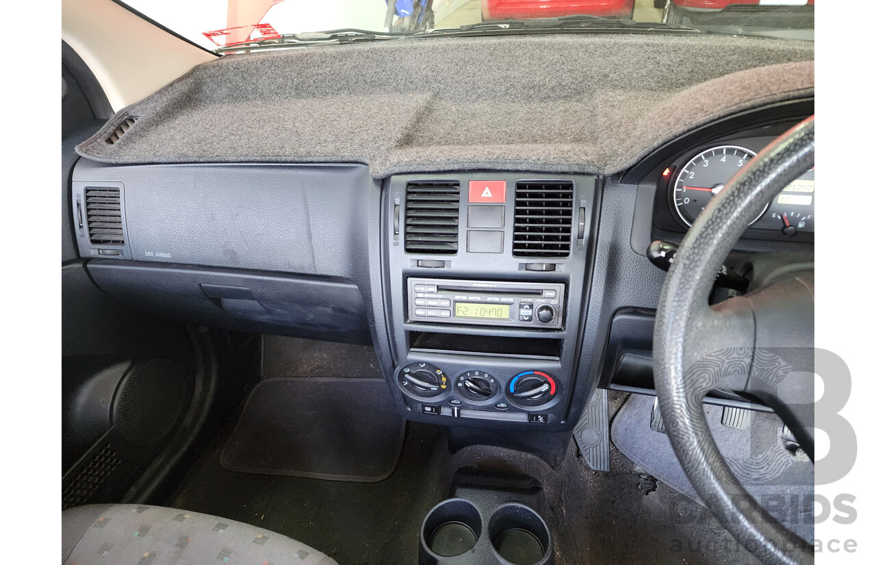 6/2005 Hyundai Getz GL TB 5d Hatchback Red 1.5L