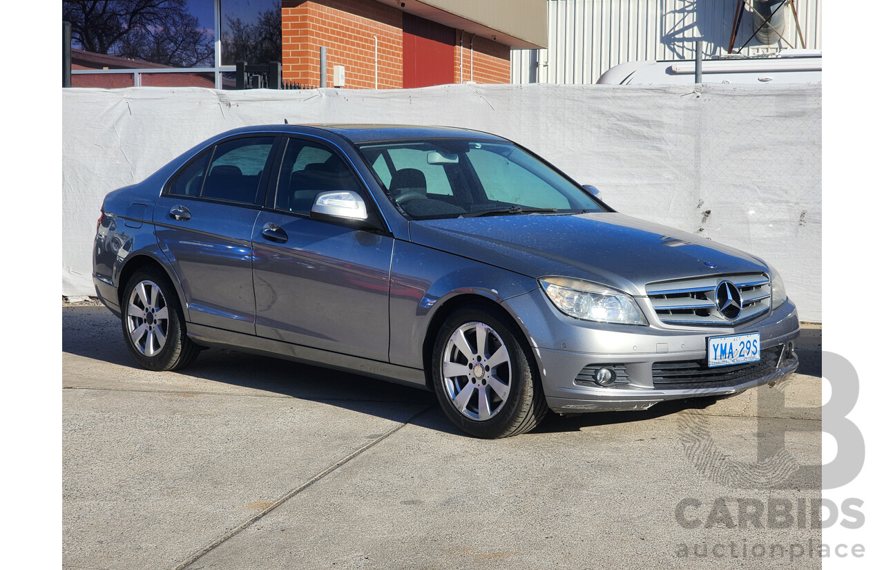 4/2008 Mercedes-Benz C200 Kompressor Classic W204 4d Sedan Grey 1.8L