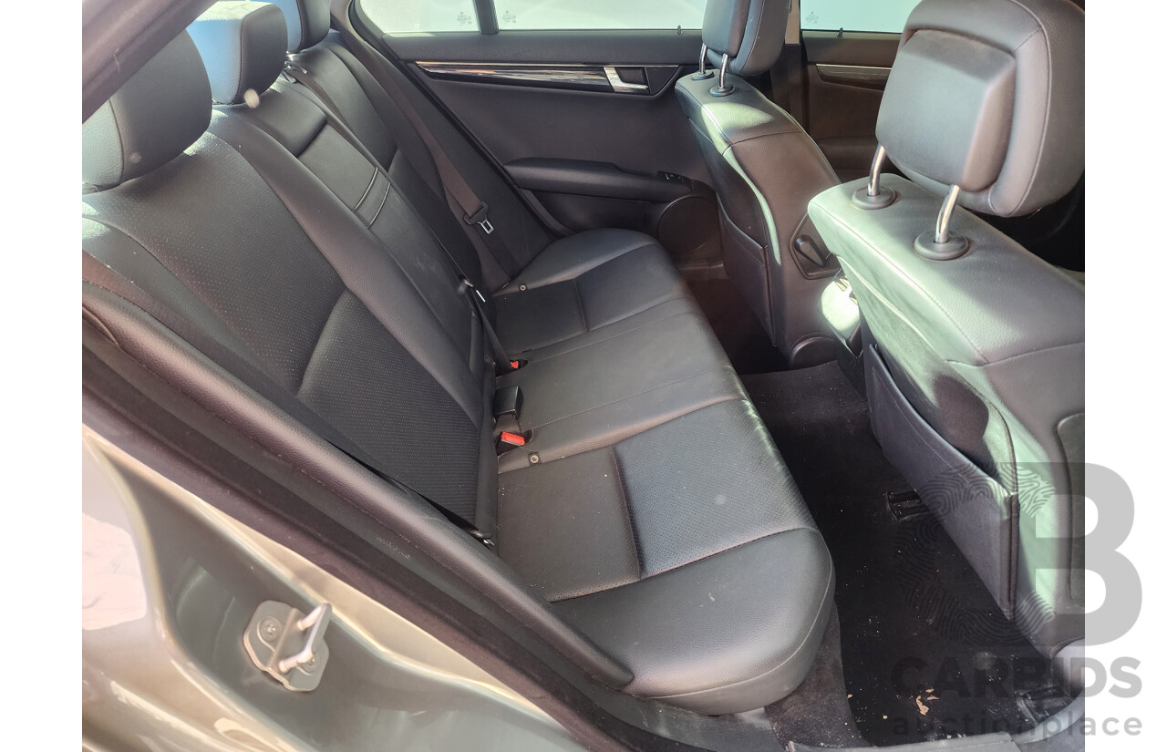 4/2008 Mercedes-Benz C200 Kompressor Classic W204 4d Sedan Grey 1.8L