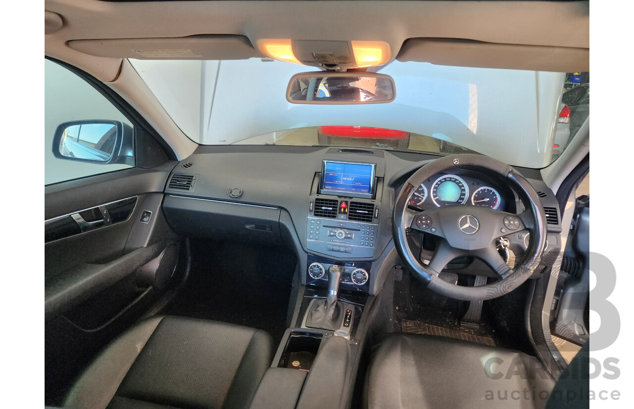 4/2008 Mercedes-Benz C200 Kompressor Classic W204 4d Sedan Grey 1.8L