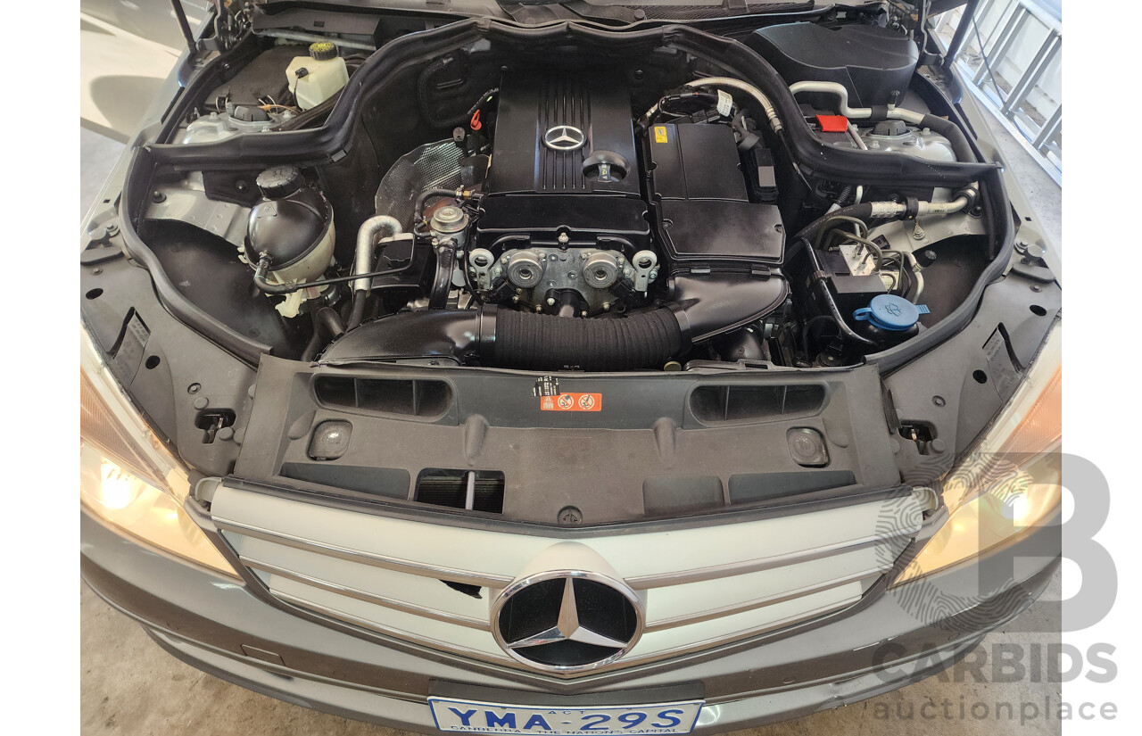 4/2008 Mercedes-Benz C200 Kompressor Classic W204 4d Sedan Grey 1.8L