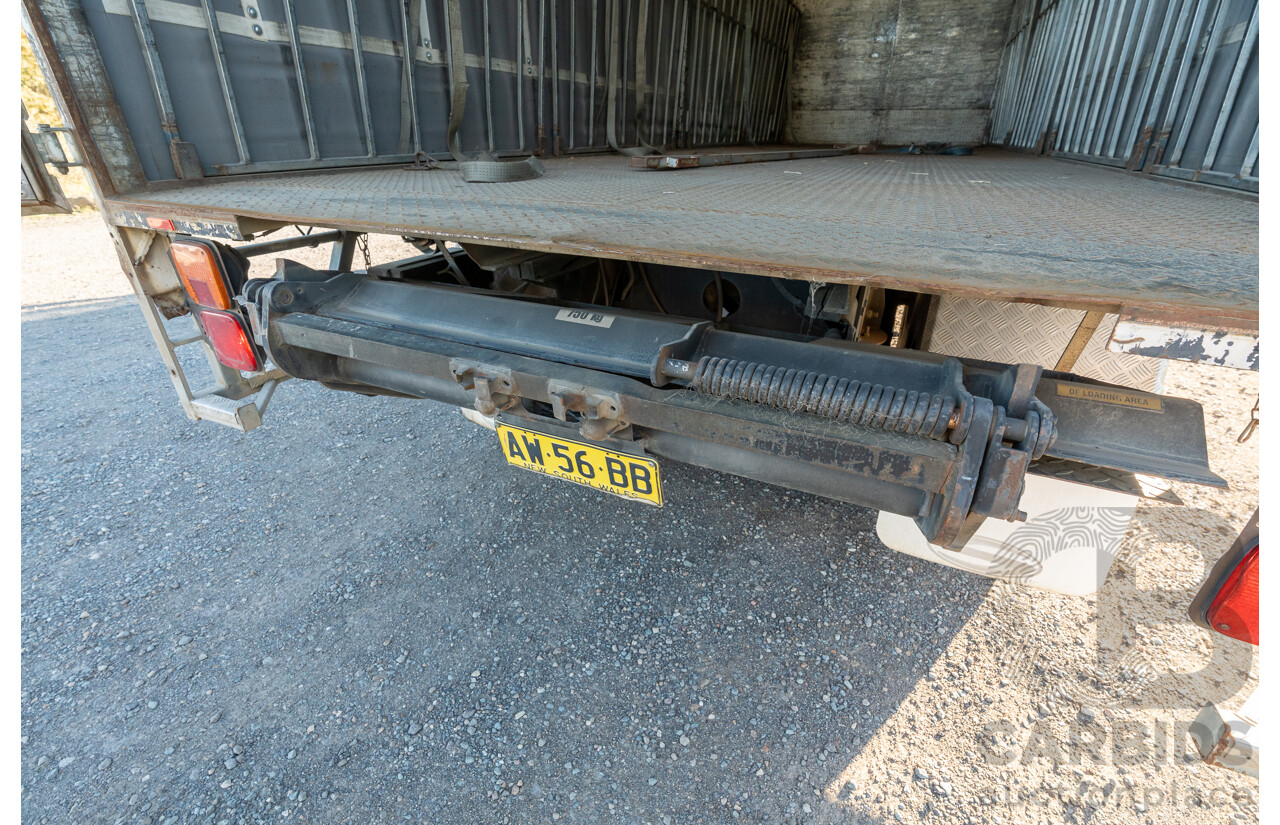 02/2008, Hino Ad Trans 500 Series, GH 1727, 12 Pallet, Curtainsider Canopy Truck with 750KG Taillift