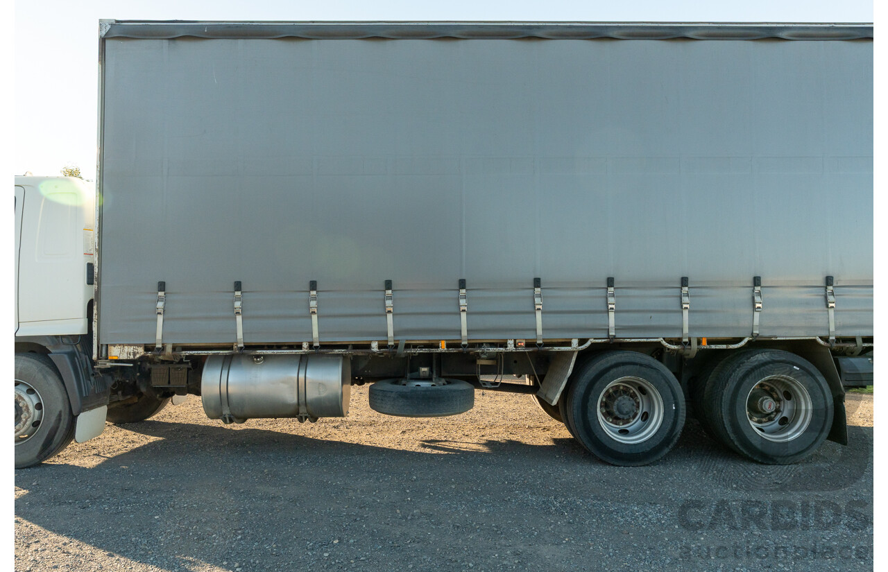 02/2008, Hino Ad Trans 500 Series, GH 1727, 12 Pallet, Curtainsider Canopy Truck with 750KG Taillift