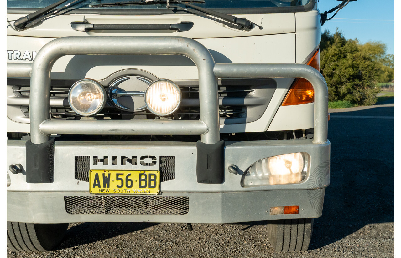 02/2008, Hino Ad Trans 500 Series, GH 1727, 12 Pallet, Curtainsider Canopy Truck with 750KG Taillift